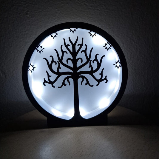 Gondor Ağacı Gece Lambası - Evinize Orta Dünya Dokunuşu | ESLDecor