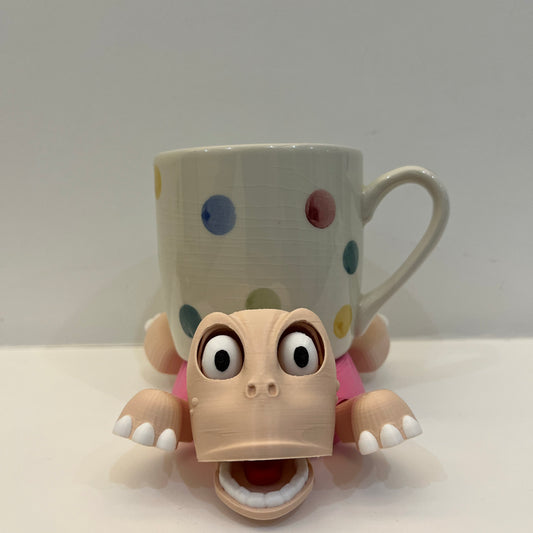 Bardak Tutucu Kaplumbağa - Uykucu Sevimli Kaplumbağa Bardak - Kupa Altlığı | ESLDecor