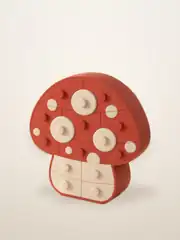Kırmızı mantar çekmeceli organizer, 15 çekmeceli