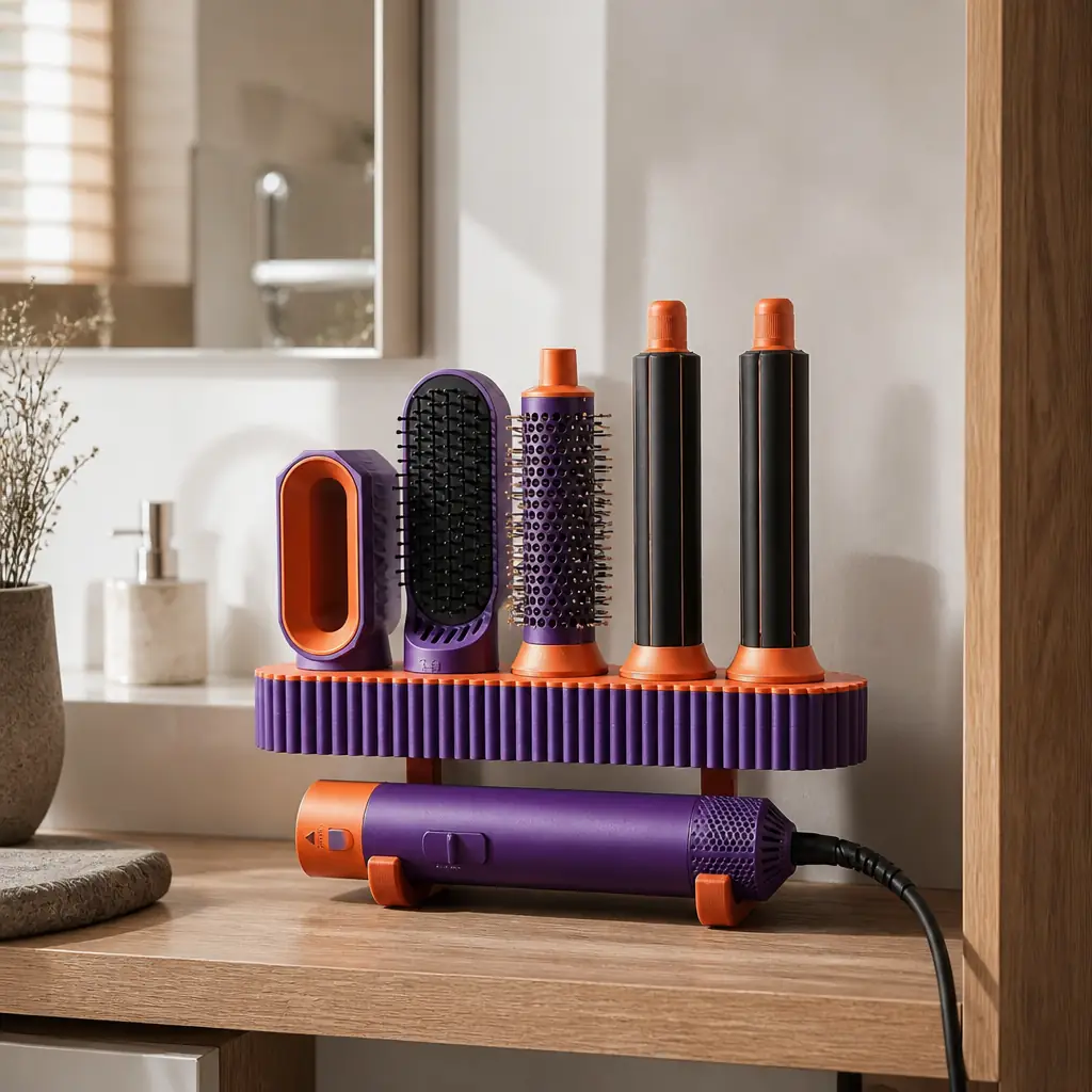 Saç Kurutma Makinesi Duvar Askısı – Banyo Düzeni ve Pratik Saklama