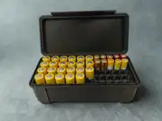 Açık pil kutusu, 24 AA ve 25 AAA pil yuvası
