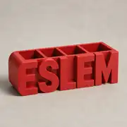 Kırmızı isimli kalemlik, kişiye özel hediye