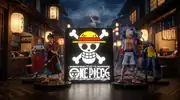 One Piece abajur gece aydınlatması, figür koleksiyonuyla