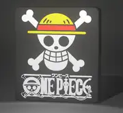 One Piece logolu abajur yanarken