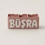 Pudra pembe isimli masa organizeri, kişiye özel hediye