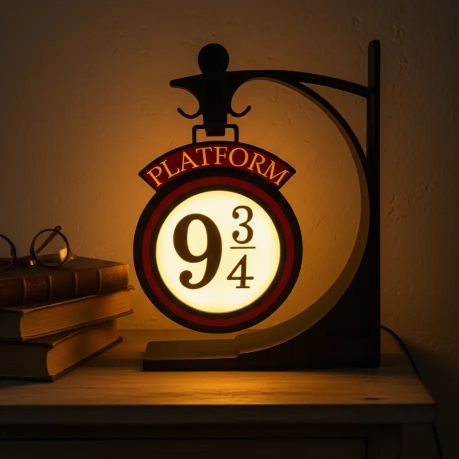 Platform 9 3/4 USB masa lambası sıcak ışık