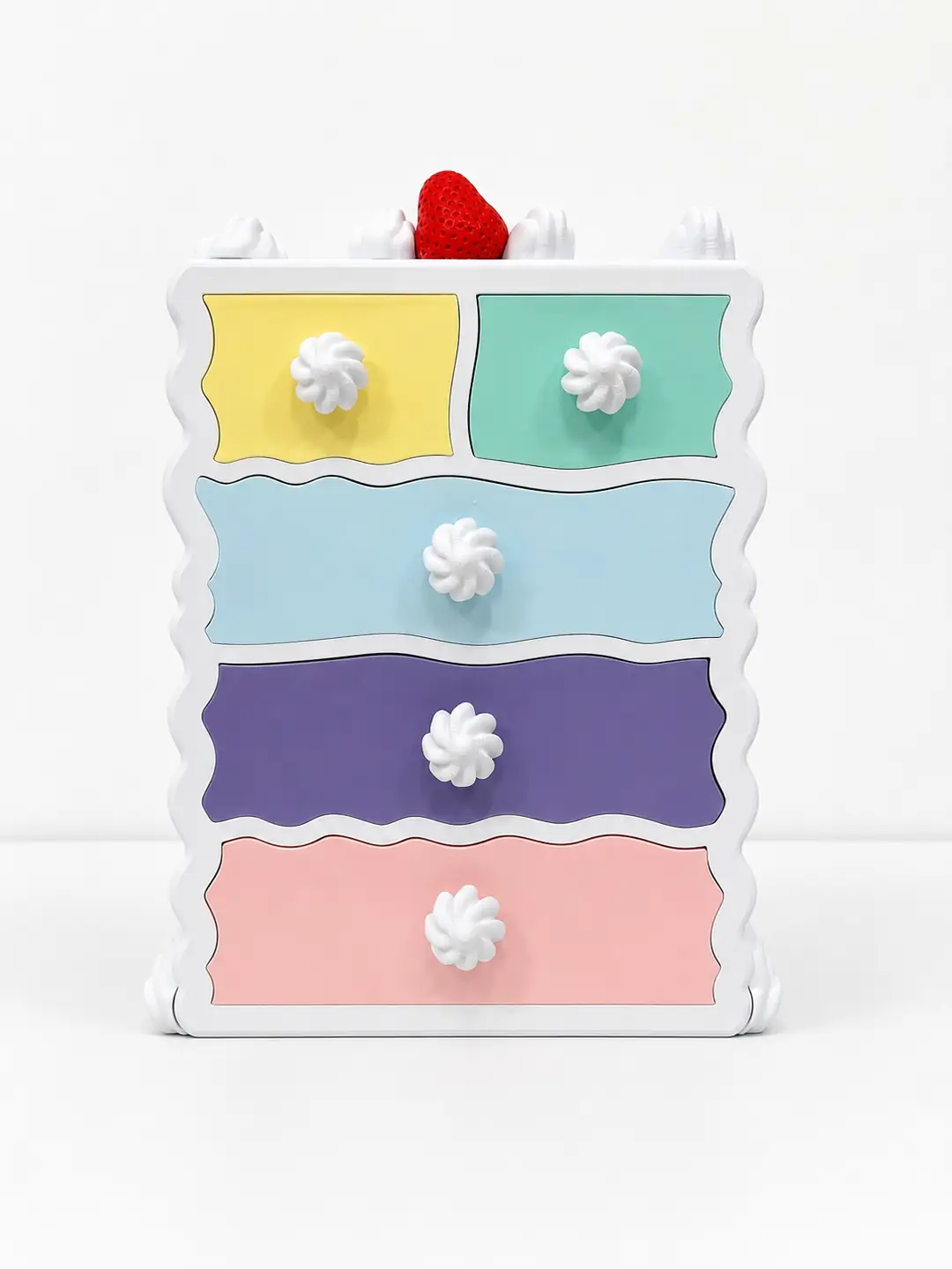 Organizer Çilekli Pasta Temalı Masaüstü Düzenleyici