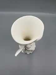 Peri bahçesi vazo üstten görünüm