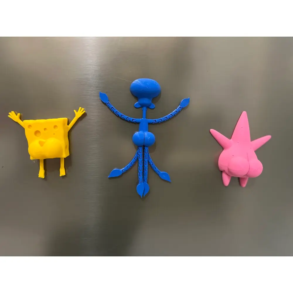 Sünger Bob Mıknatıslı Kağıt Tutucu
